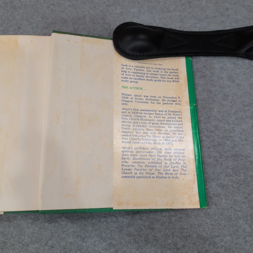 Studies in Acts William Arnot Kregel Publications 1978 Hardcover Book Commentary - Picture 4 of 8